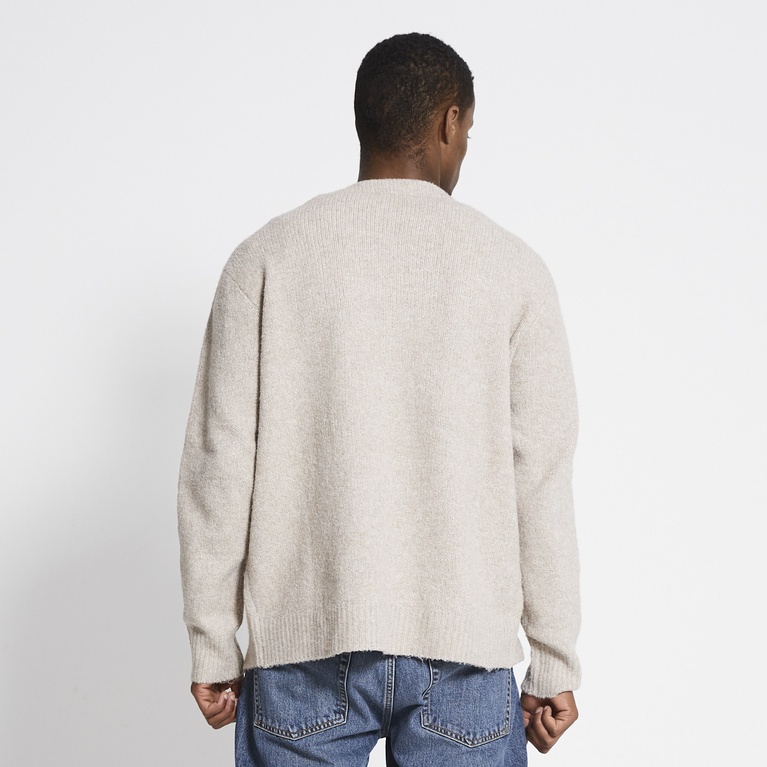 Knit cardigan "David" Light Beige